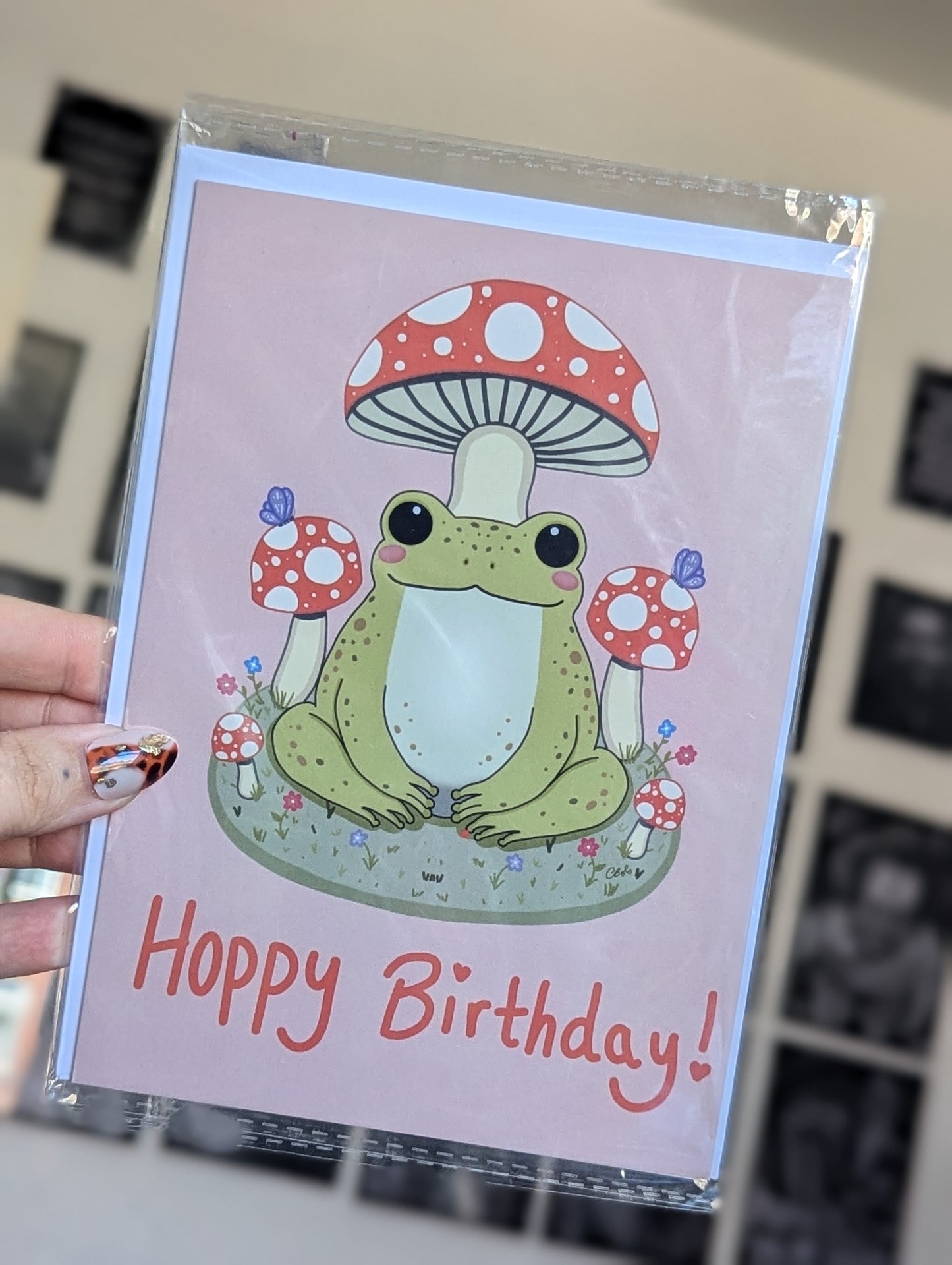 Hoppy birthday! Card