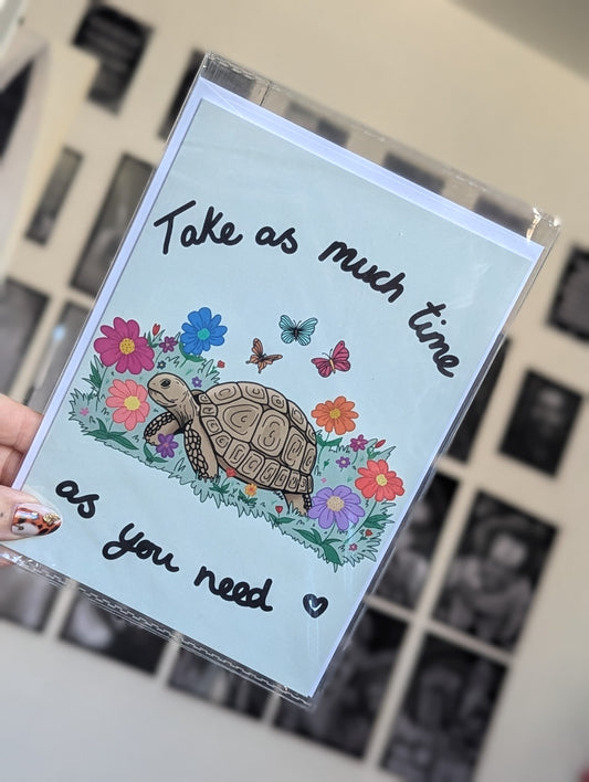 Sympathy Tortoise card