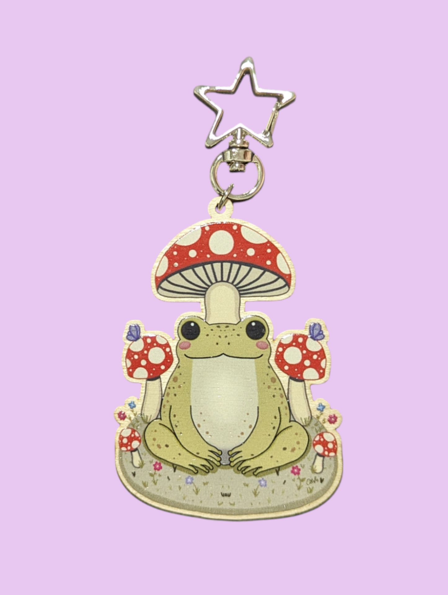 Mush Frog Keyring